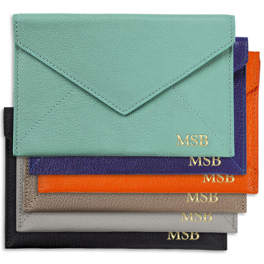 Personalized Leather Envelopes